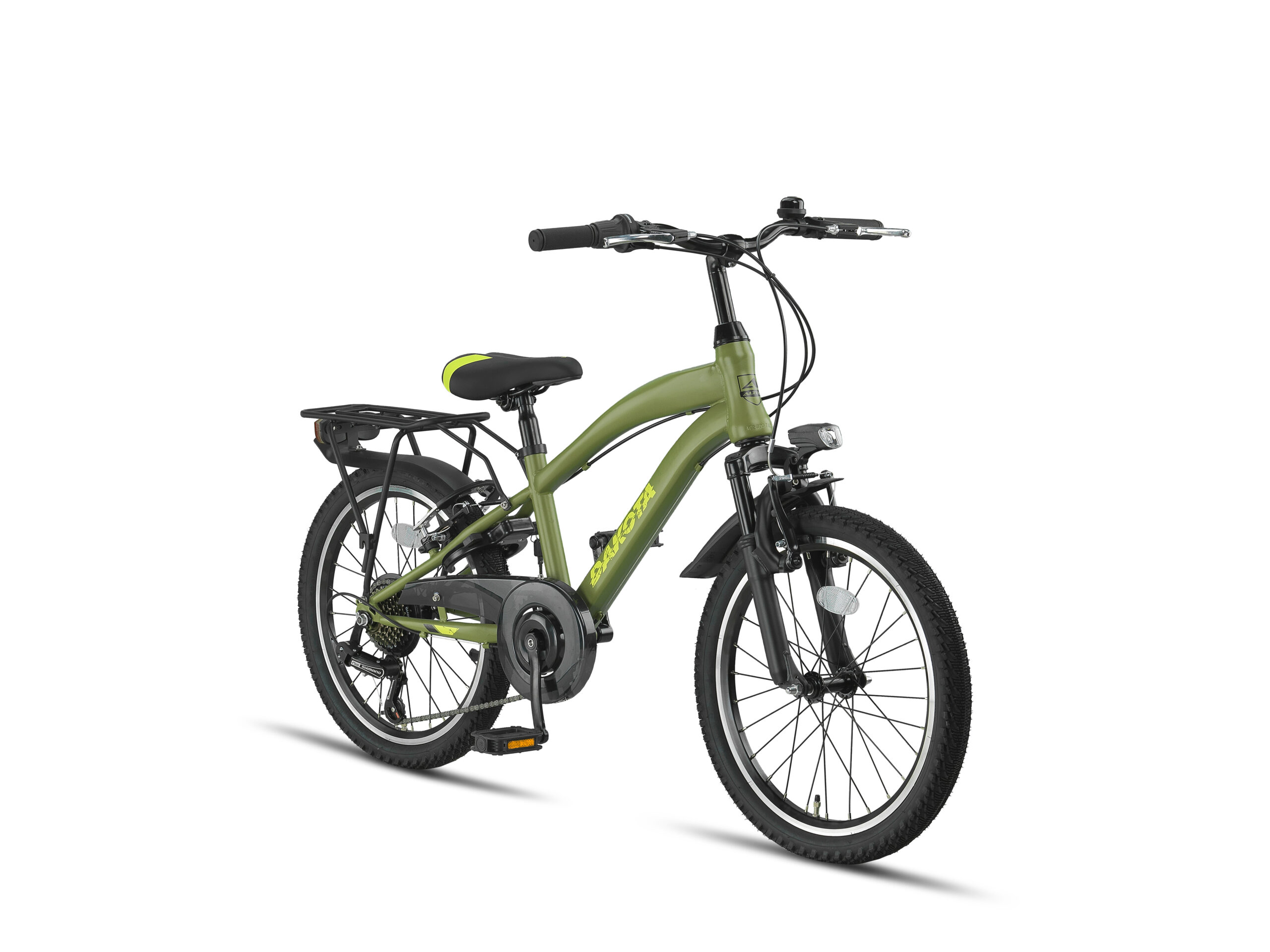 Altec Dakota MTB Jongensfiets 20 inch Army Green zijaanzicht