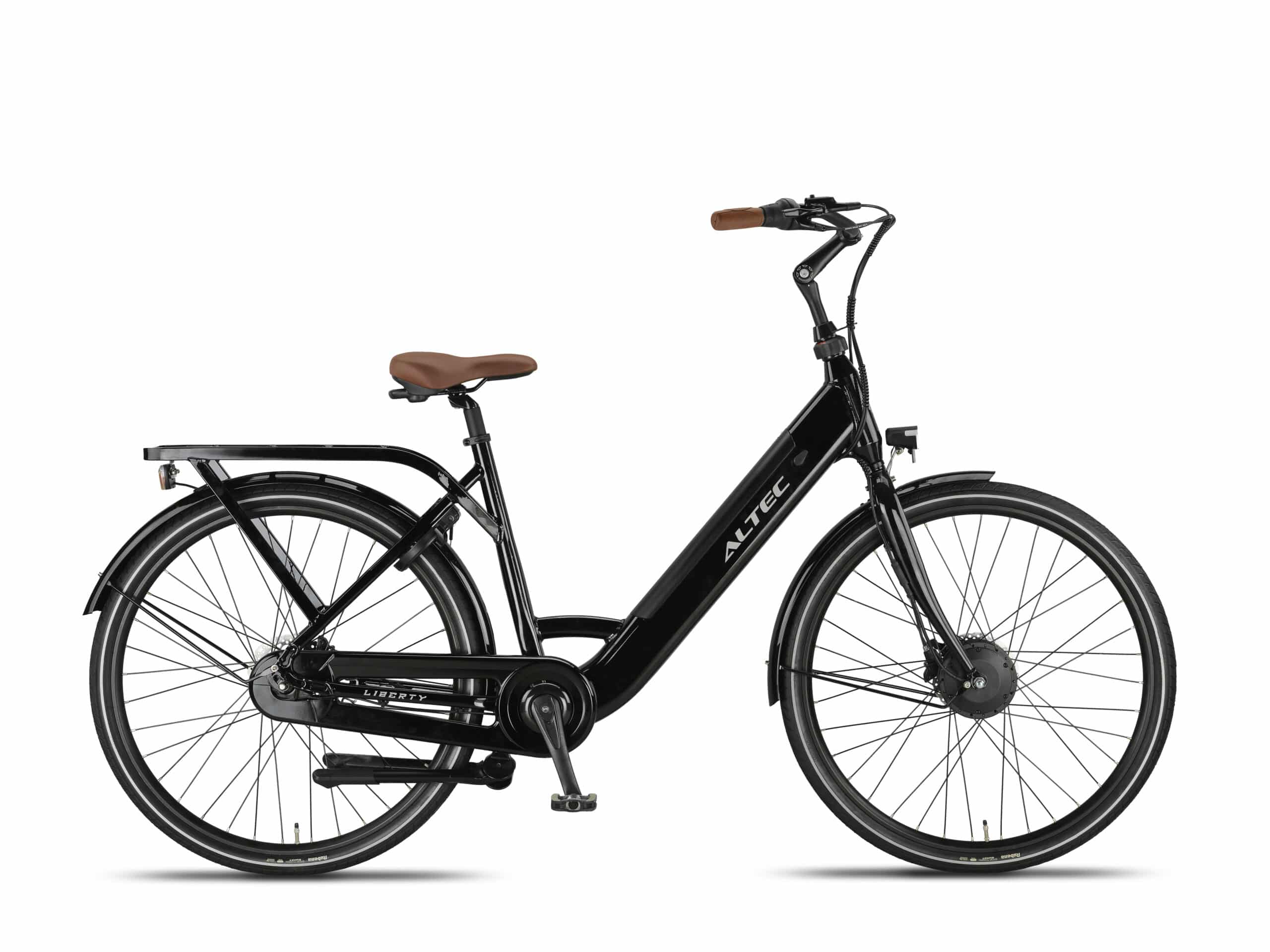 Altec Liberty Elektrische Moederfiets 28 inch 50 cm Zwart Glans