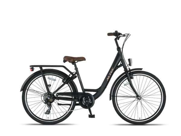 Altec Metro Meisjesfiets 26 inch Zwart Mat