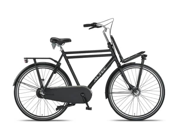 Altec Retro Heren Transportfiets 28 inch Zwart Mat