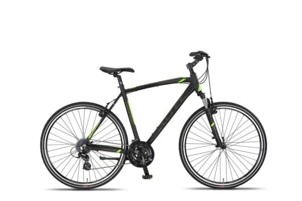 Altec Legarda Trekking Herenfiets 28 inch 56 cm Zwart-lime V-brakes