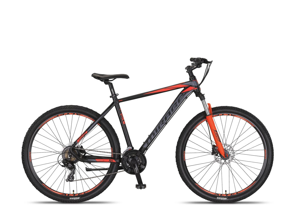 Altec Mirage Oranje Mountainbike 27.5 inch 50 cm Zwart