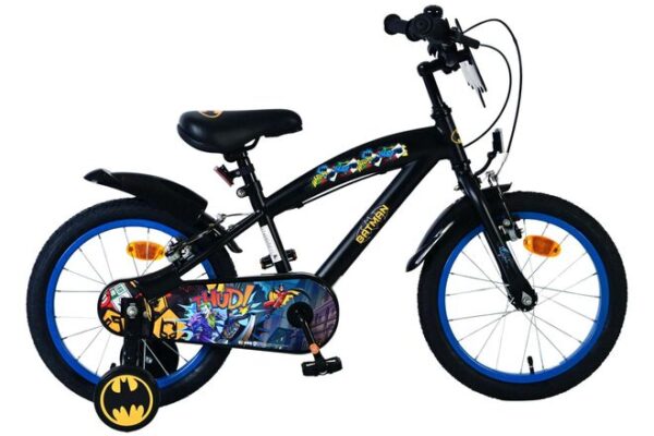 Batman Kinderfiets 16 inch Jongensfiets Zwart