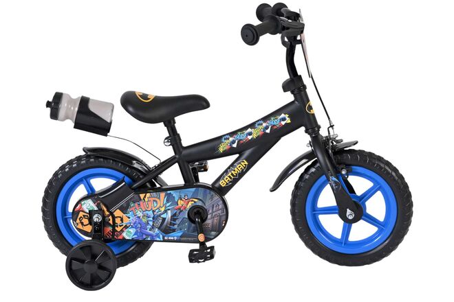 Batman Kinderfiets 12 inch Jongensfiets Zwart