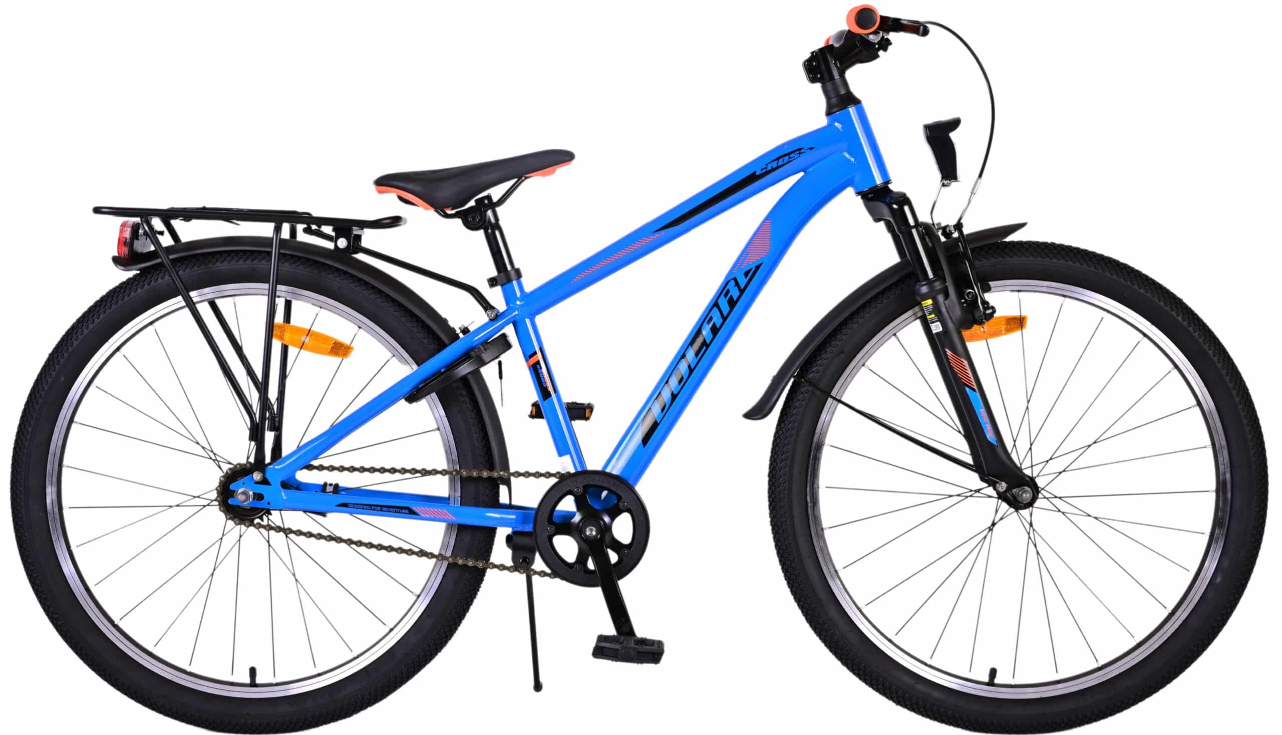 Volare Cross Kinderfiets - Jongens - 24 inch - Blauw - Afbeelding 8