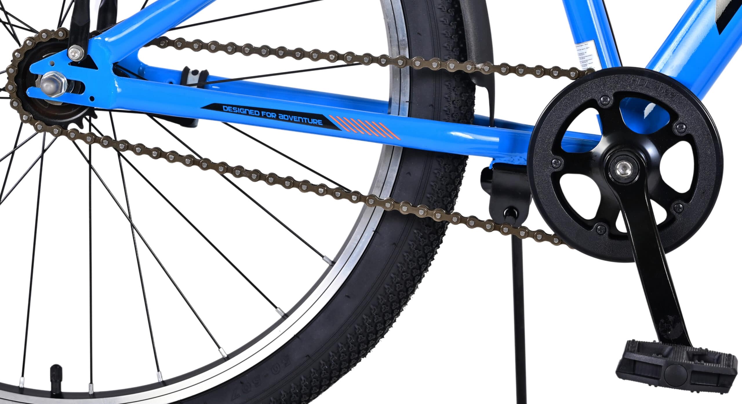 Volare Cross Kinderfiets - Jongens - 24 inch - Blauw - Afbeelding 11