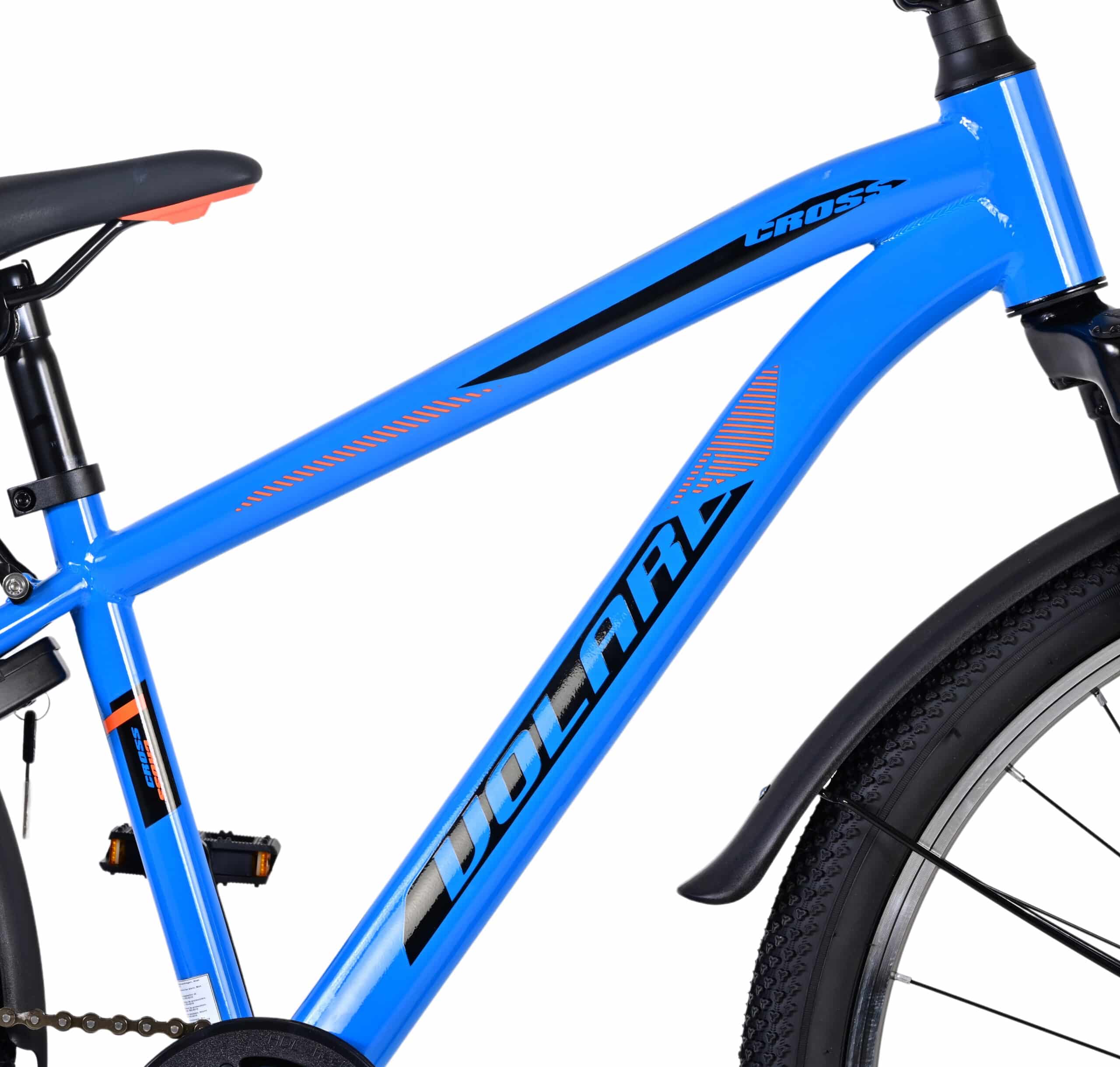 Volare Cross Kinderfiets - Jongens - 24 inch - Blauw - Afbeelding 12