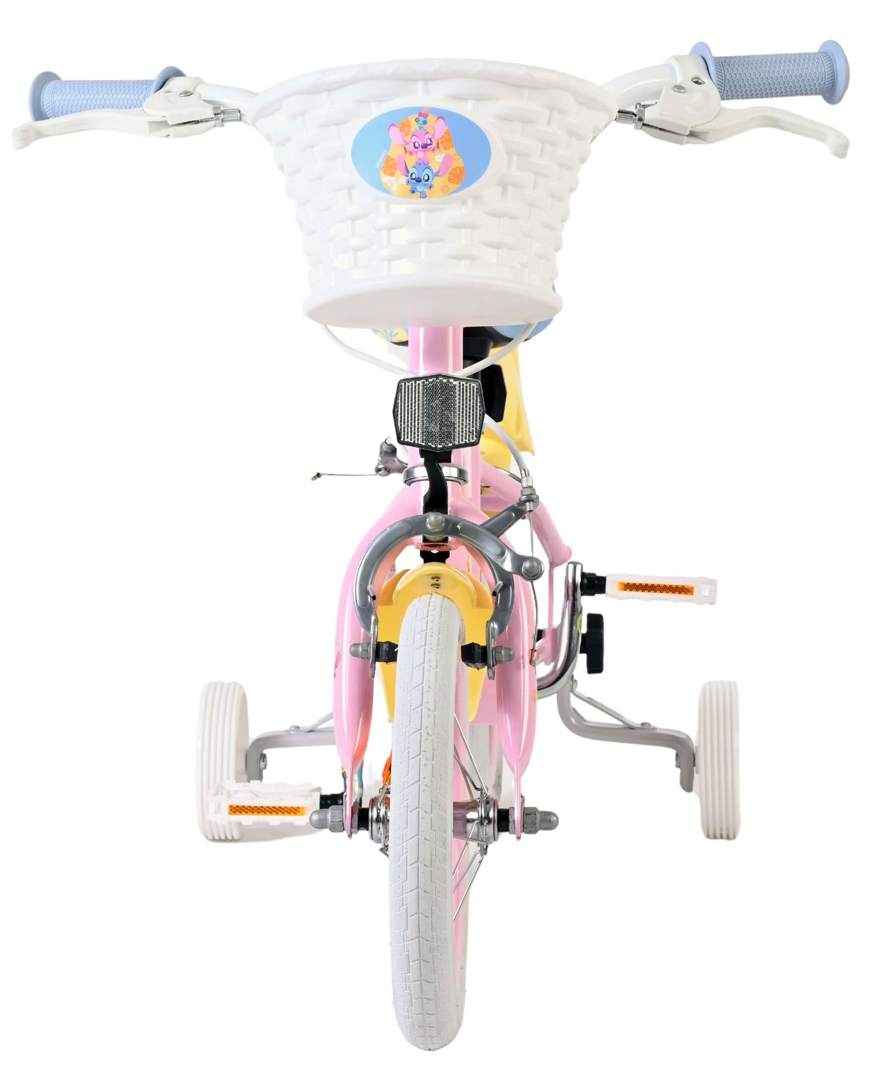 Koala Kinderfiets 12 inch Meisjesfiets Roze Twee Handremmen - Afbeelding 6