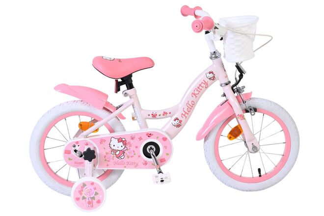 Hello Kitty Kinderfiets 14 inch Meisjesfiets Roze