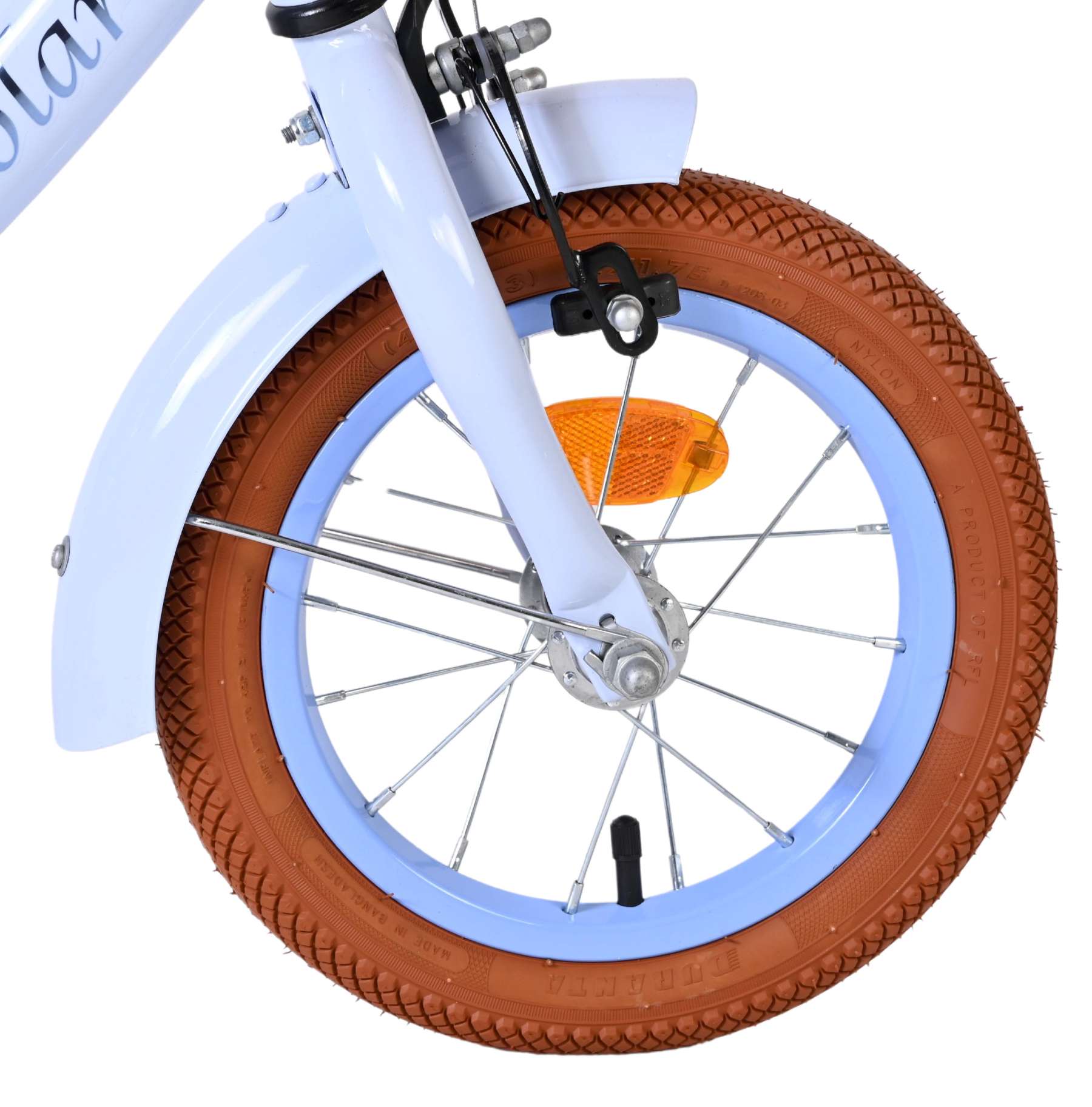 Volare Ashley Kinderfiets 12 inch Meisjesfiets Lichtblauw Twee Handremmen - Afbeelding 3