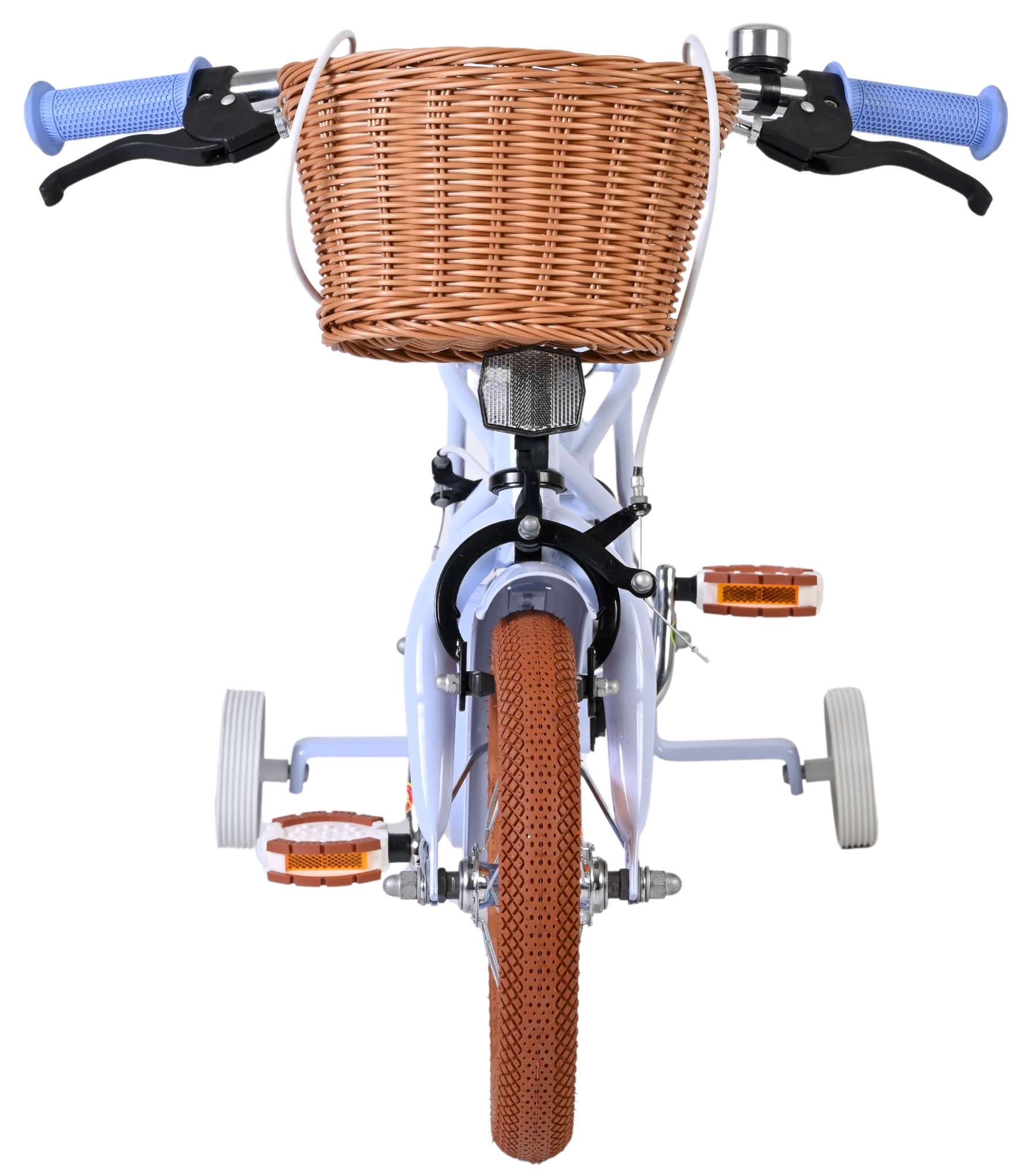 Volare Ashley Kinderfiets 12 inch Meisjesfiets Lichtblauw Twee Handremmen - Afbeelding 6
