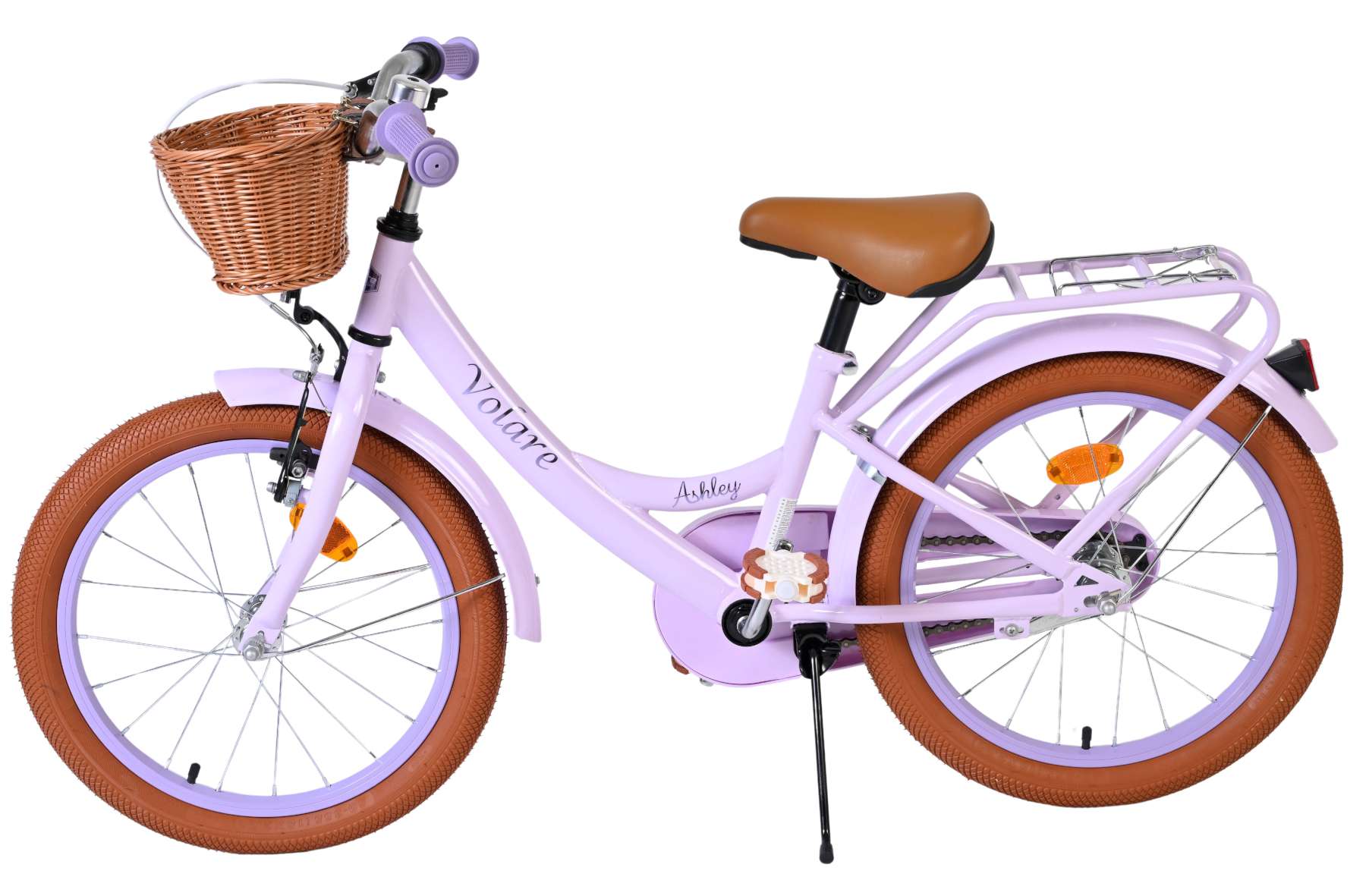 Volare Ashley Kinderfiets 18 inch Meisjesfiets Lila - Afbeelding 7