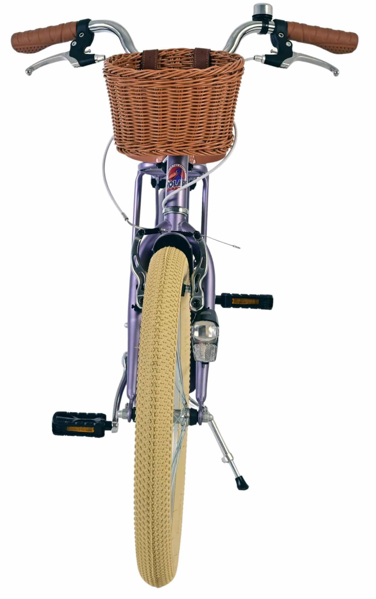 Volare Blossom Kinderfiets 20 inch Meisjesfiets Paars Twee Handremmen - Afbeelding 7