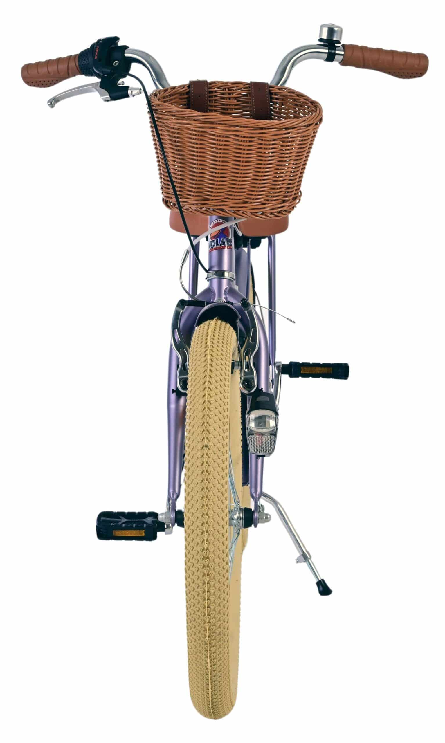 Volare Blossom Kinderfiets 20 inch Meisjesfiets Paars 3 Versnellingen - Afbeelding 8