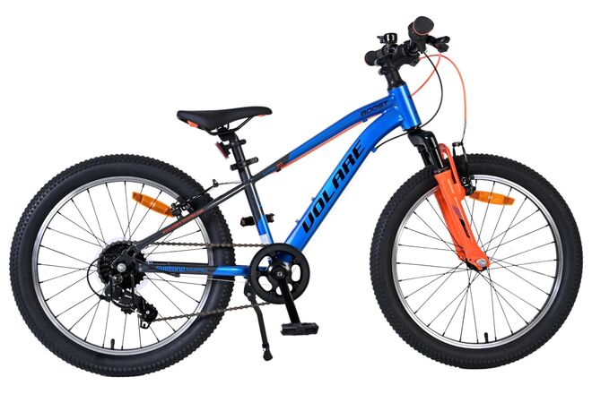 Volare Boost Kinderfiets - 20 inch - Blauw/Grijs - 7 Speed