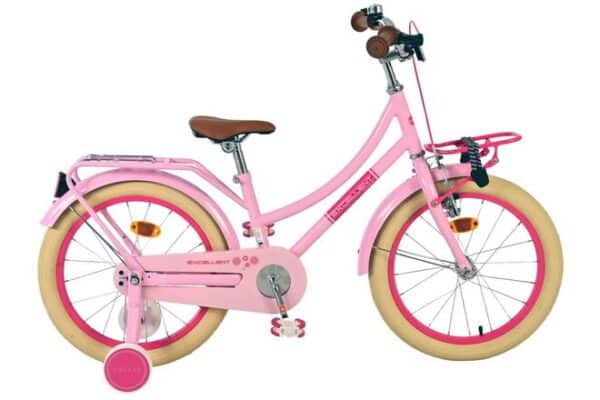 Volare Excellent Kinderfiets 18 inch Meisjesfiets Roze