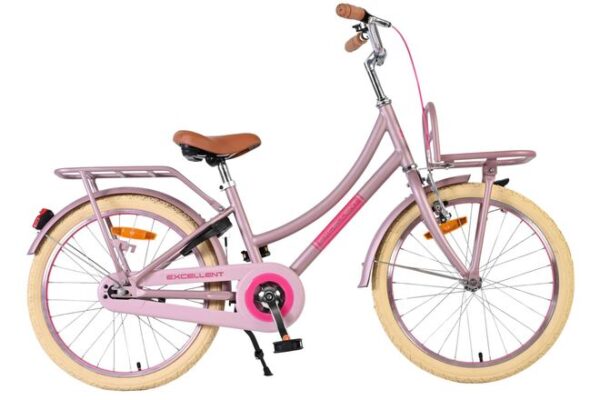 Volare Excellent Kinderfiets 20 inch Meisjesfiets Matt Roze