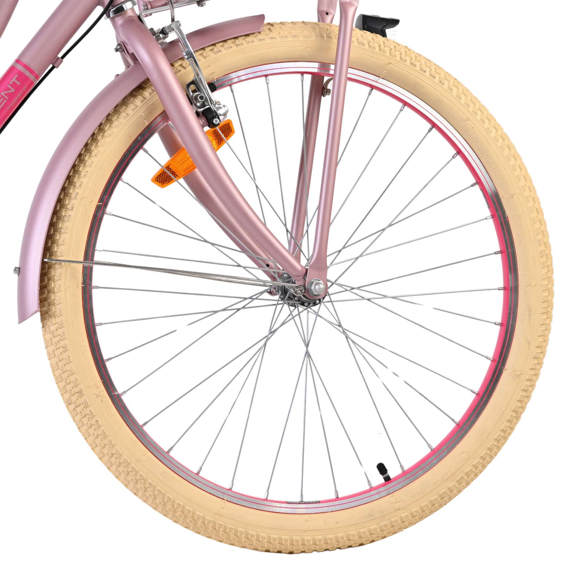 Volare Excellent Kinderfiets 24 inch Meisjesfiets Matt Roze 3 Versnellingen - Afbeelding 4