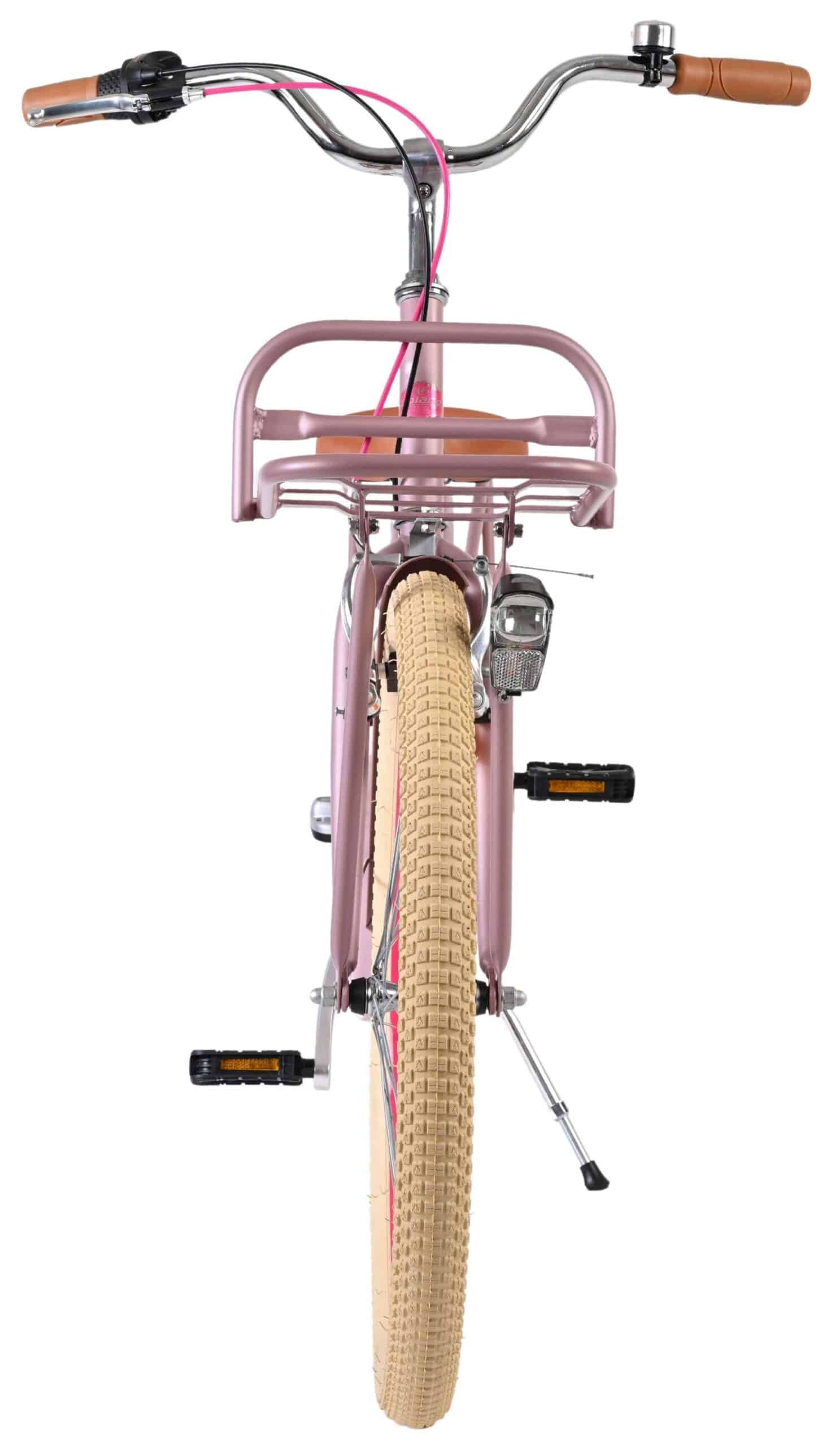 Volare Excellent Kinderfiets 24 inch Meisjesfiets Matt Roze 3 Versnellingen - Afbeelding 8