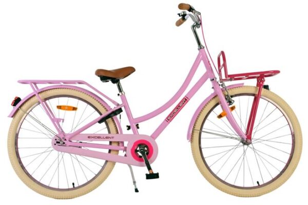 Volare Excellent Kinderfiets 24 inch Meisjesfiets Roze