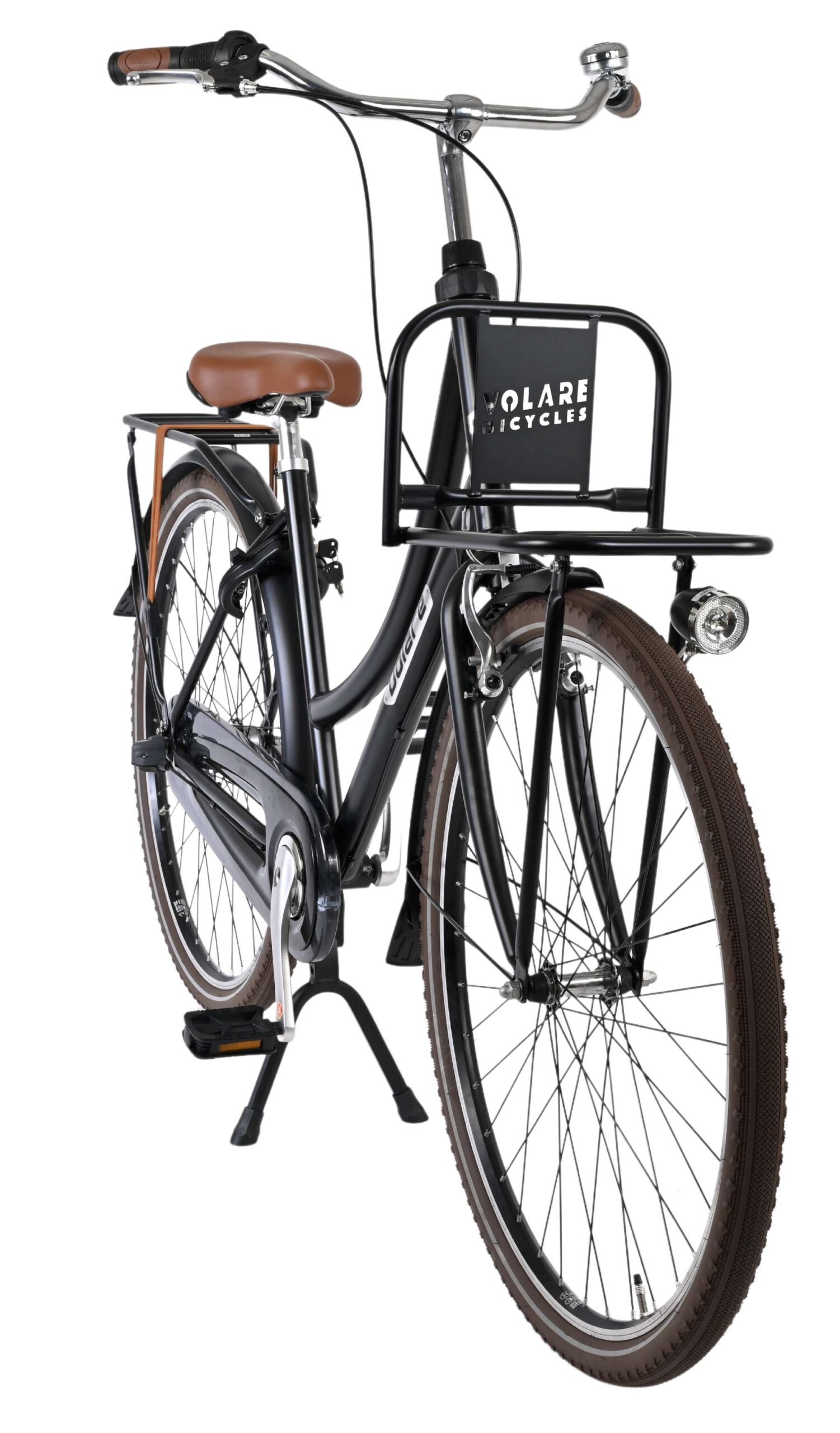 Volare Oma Classic Kinderfiets 28 inch Meisjesfiets Zwart - Afbeelding 4