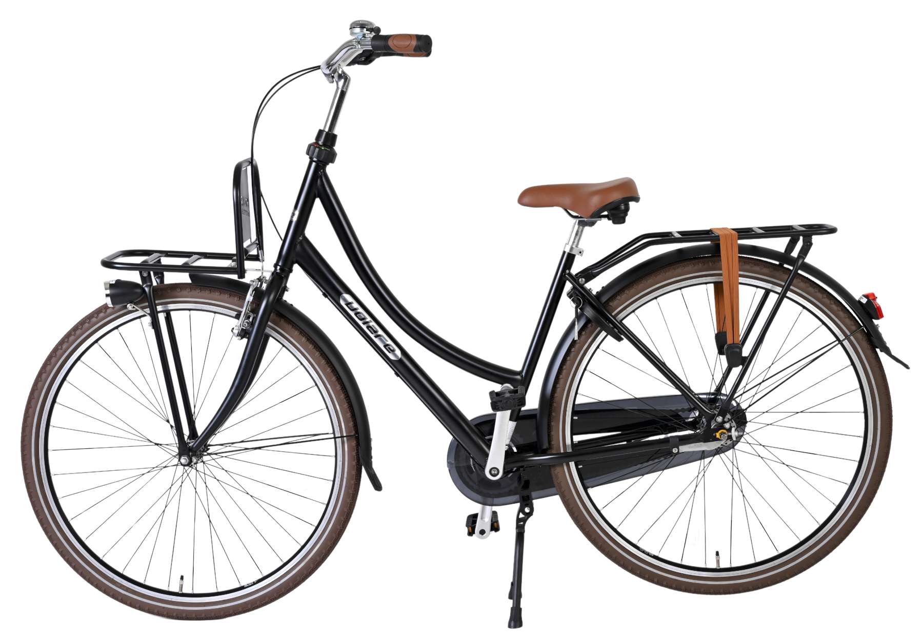 Volare Oma Classic Kinderfiets 28 inch Meisjesfiets Zwart - Afbeelding 6