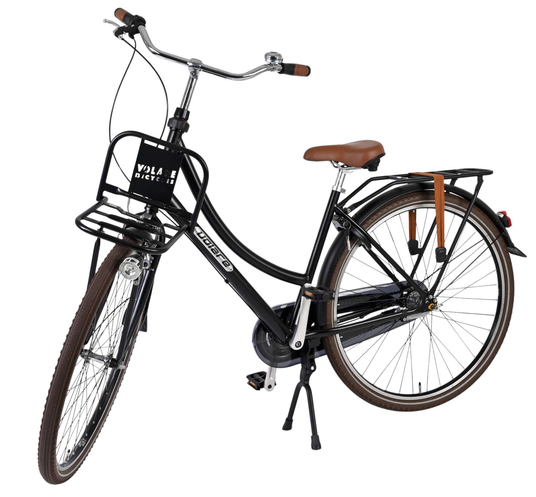 Volare Oma Classic Kinderfiets 28 inch Meisjesfiets Zwart - Afbeelding 7