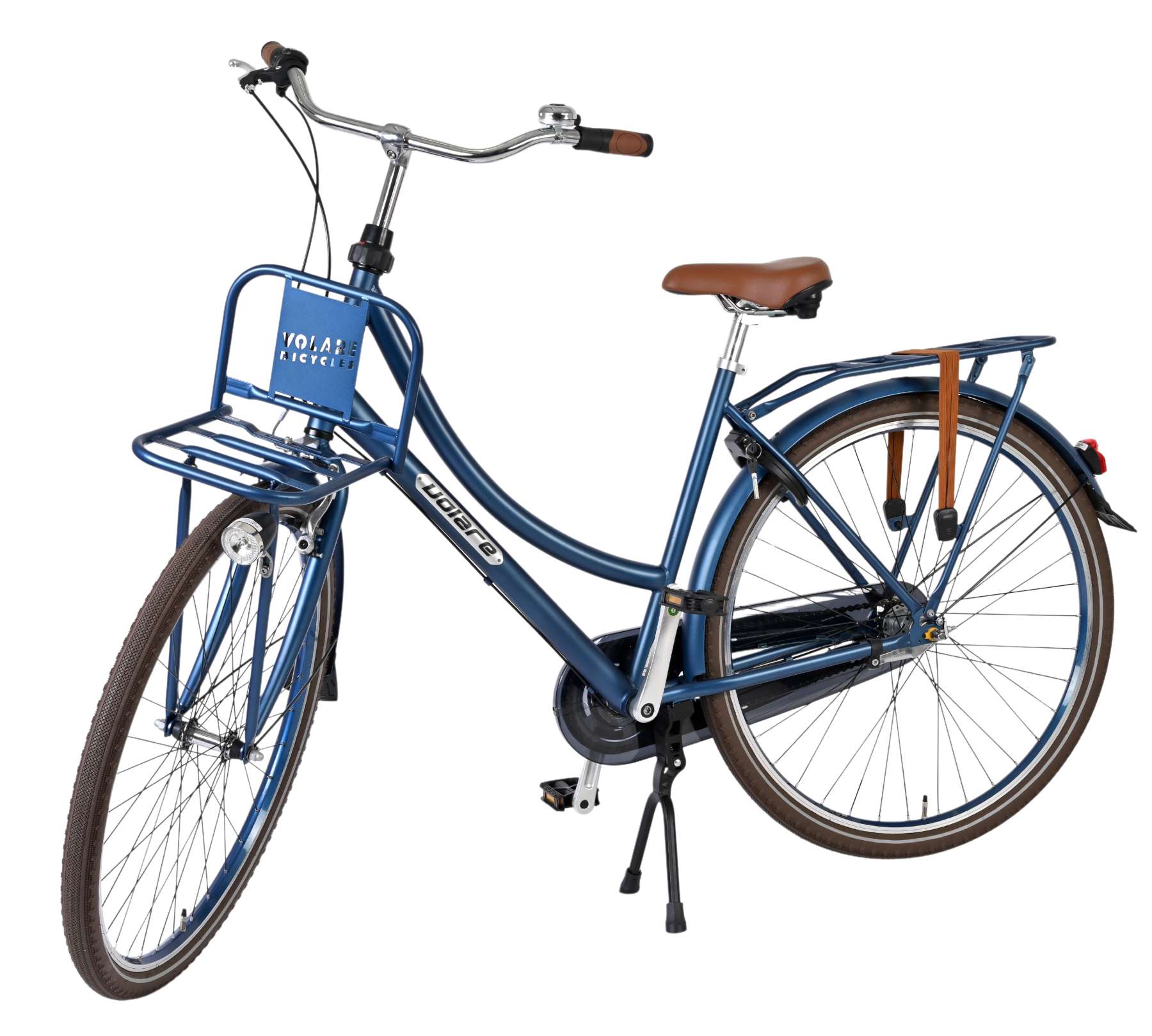 Volare Oma Classic Kinderfiets 28 inch Meisjesfiets Blauw - Afbeelding 9