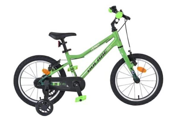 Volare Venom Kinderfiets 16 inch Jongensfiets Groen Twee Handremmen