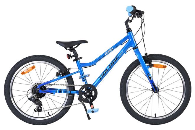Volare Venom Kinderfiets 20 inch Jongensfiets Blauw 6 Versnellingen