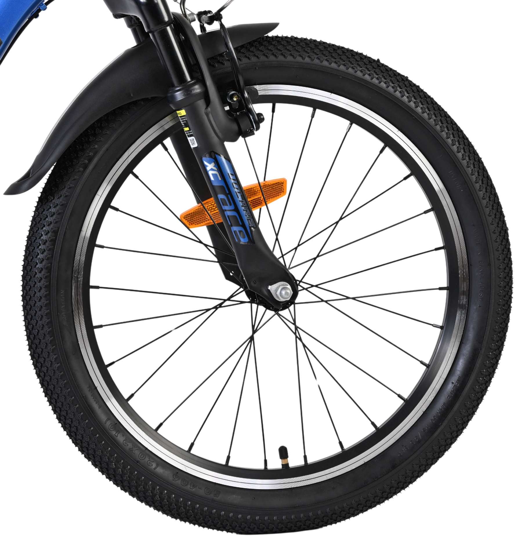 Volare XC Race Kinderfiets - 20 inch - Blauw/Grijs - Nexus 3 - Afbeelding 3