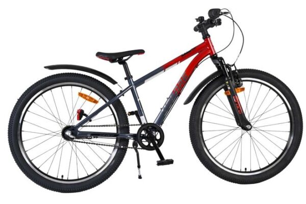 Volare XC Race Kinderfiets 24 inch Jongensfiets Rood Grijs 3 Versnellingen