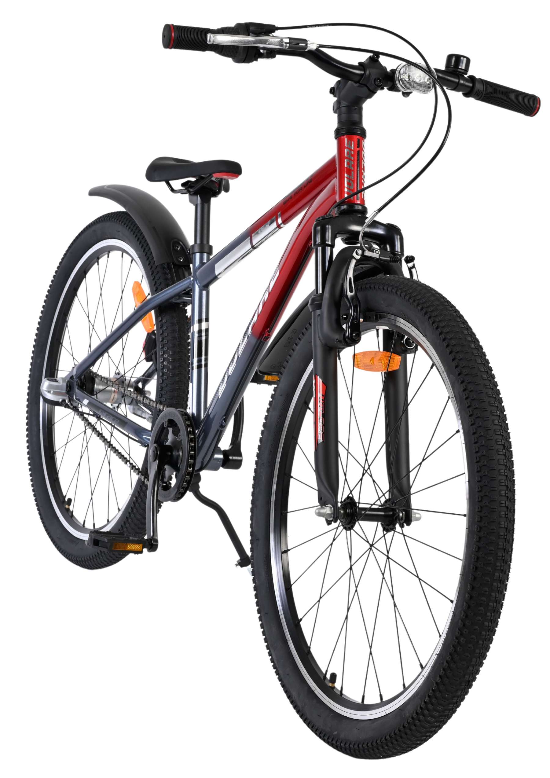 Volare XC Race Kinderfiets 24 inch Jongensfiets Rood Grijs 3 Versnellingen - Afbeelding 6