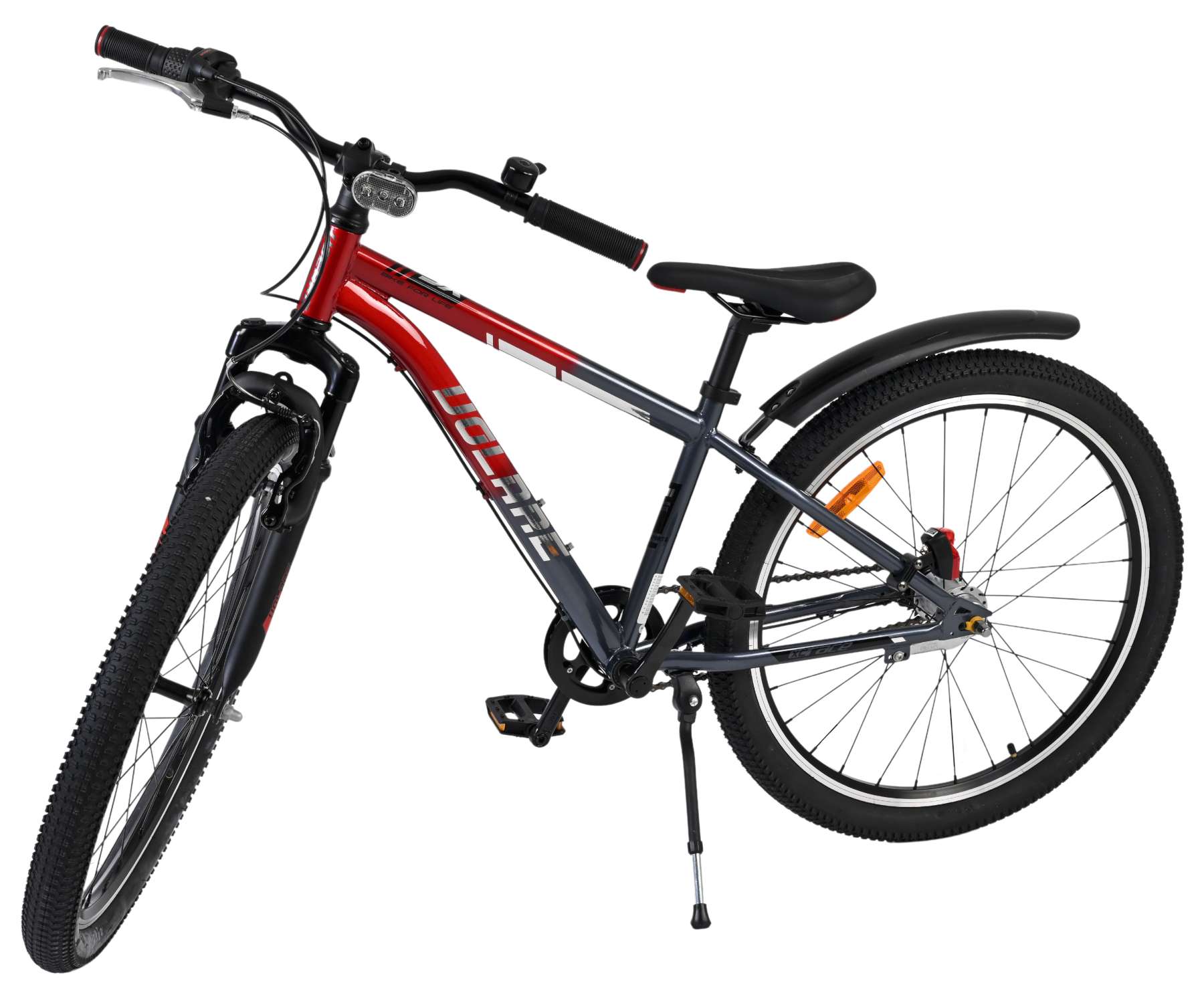 Volare XC Race Kinderfiets 24 inch Jongensfiets Rood Grijs 3 Versnellingen - Afbeelding 9