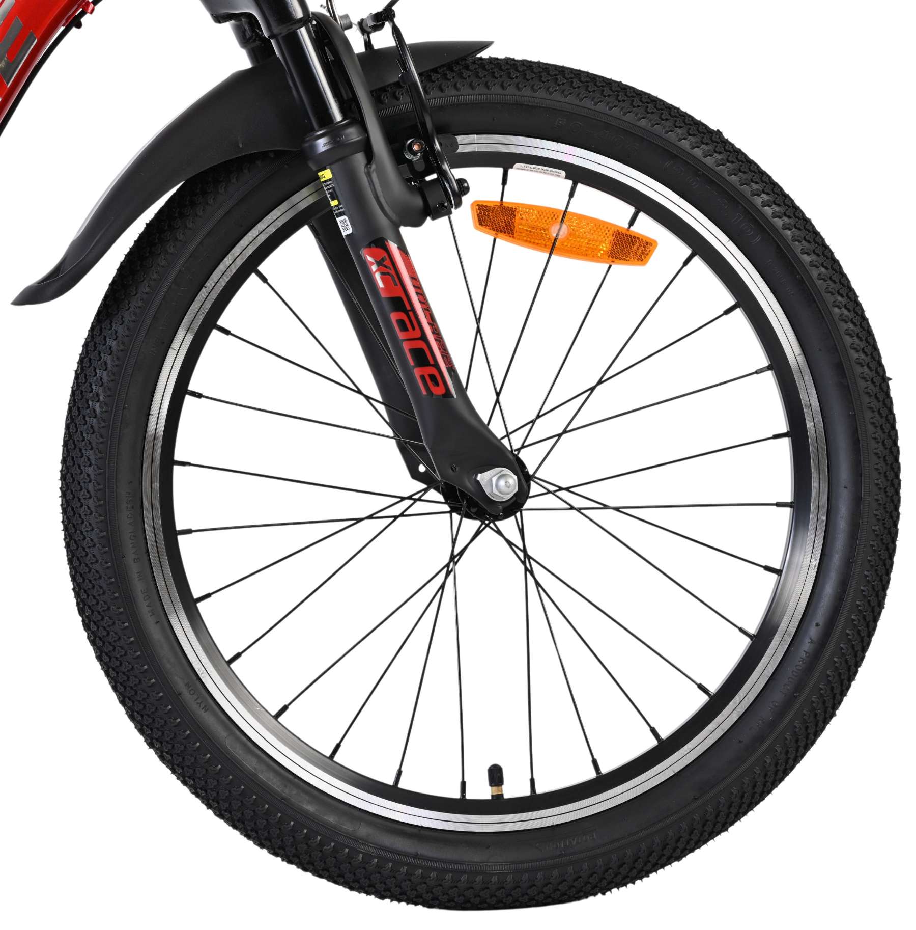 Volare XC Race Kinderfiets - 20 inch - Rood/Grijs - Nexus 3 - Afbeelding 3