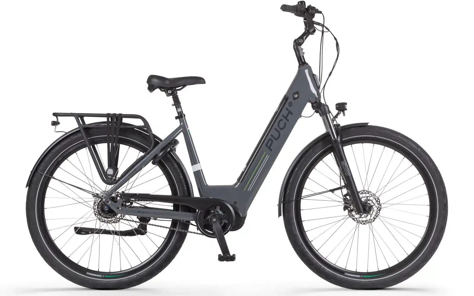 Puch E-Modern N7 SUV Basalt Grey Glossy 54 cm