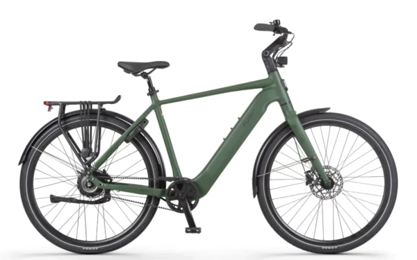 Puch E-Nova Elektrische Herenfiets Military Green Matt 55 cm