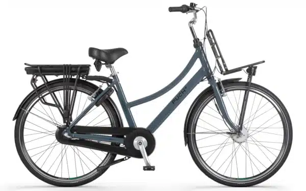 Puch E-Rock N3 Elektrische Damesfiets Blue Grey Glossy 55 cm