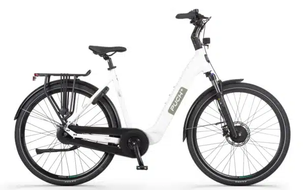 Puch E-Soul N7 Elektrische Damesfiets White Glossy 55 cm