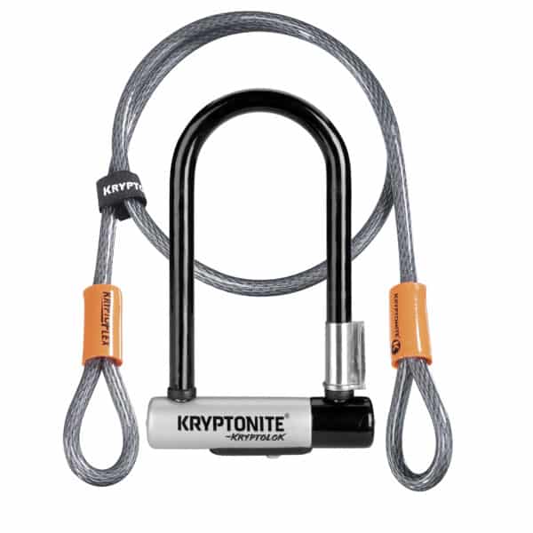 Kryptonite Beugelslot Kryptolok Mini-7 met kabel ART2