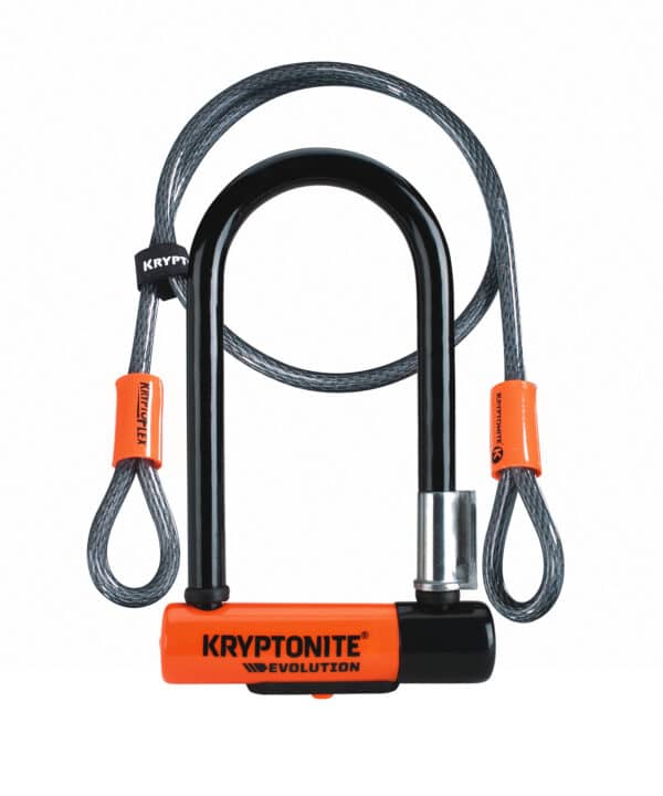 Kryptonite Beugelslot Evolution Mini-7 met kabel ART2