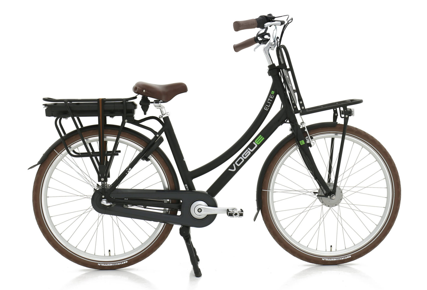 Vogue Elite 3 Elektrische Fiets in Matt Black Black
