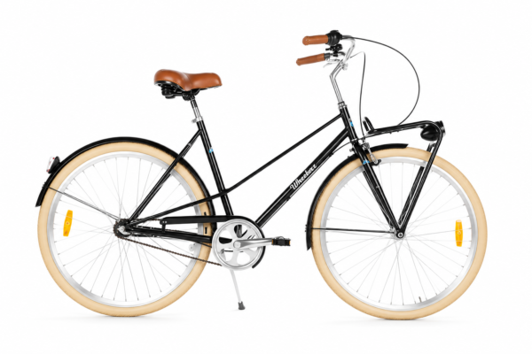 Wheelerz Elite Fiets 28 inch 3 speed mat zwart