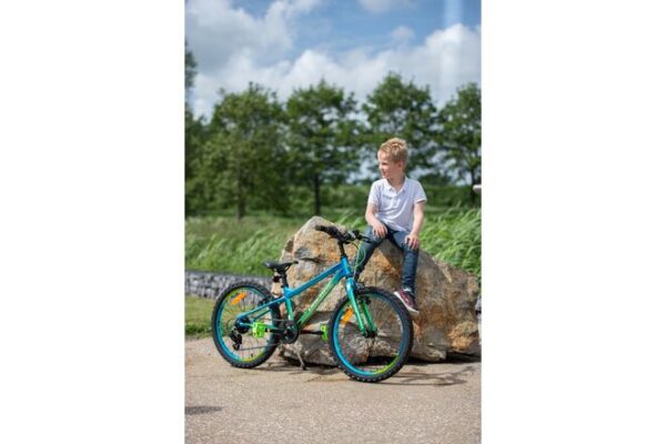 Volare Chrome Kinderfiets 18 inch Jongensfiets Blauw Twee Handremmen